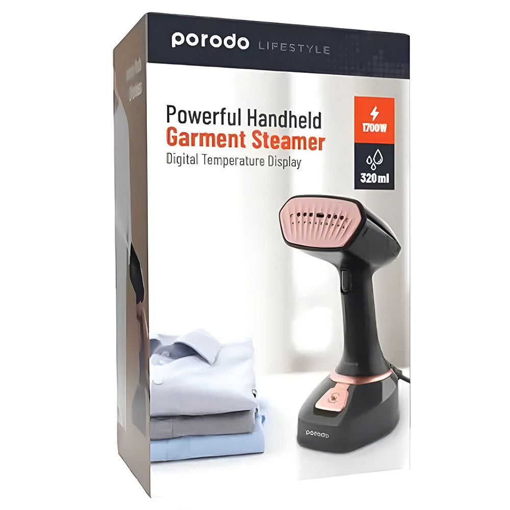 Porodo Lifestyle Handheld Garment Steamer PD-LSCPSCI-SL 0.32L 1700W - Silver