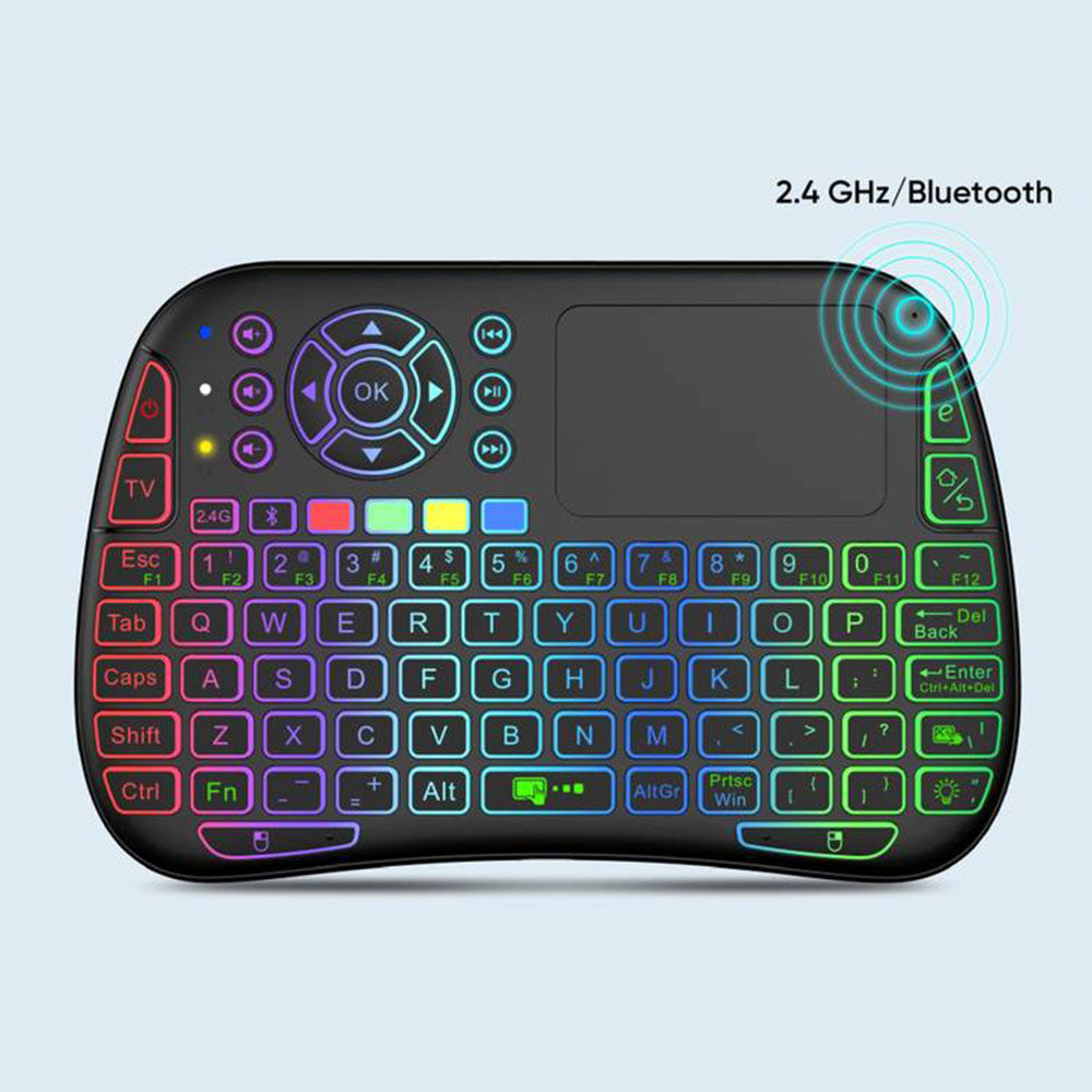 Porodo PD-MWKTC-BK RGB Mini Keyboard 