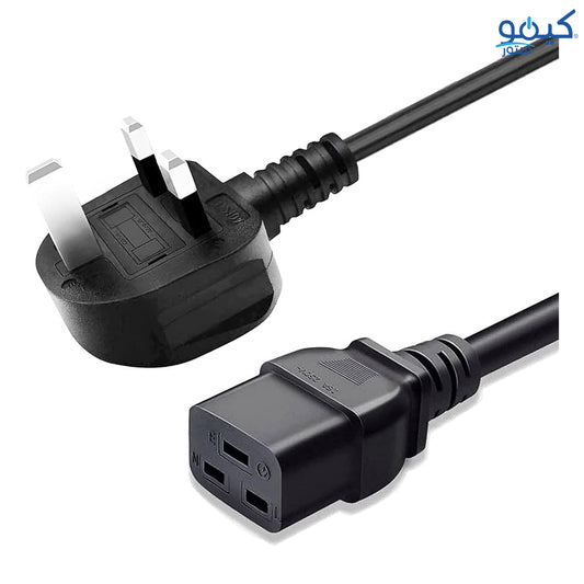 Power Cord Cable C19 3m (UK Plug) (Original Used)