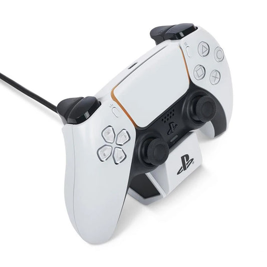 PowerA Solo DualSense Wireless Controllers Charging Station For PS5 - White