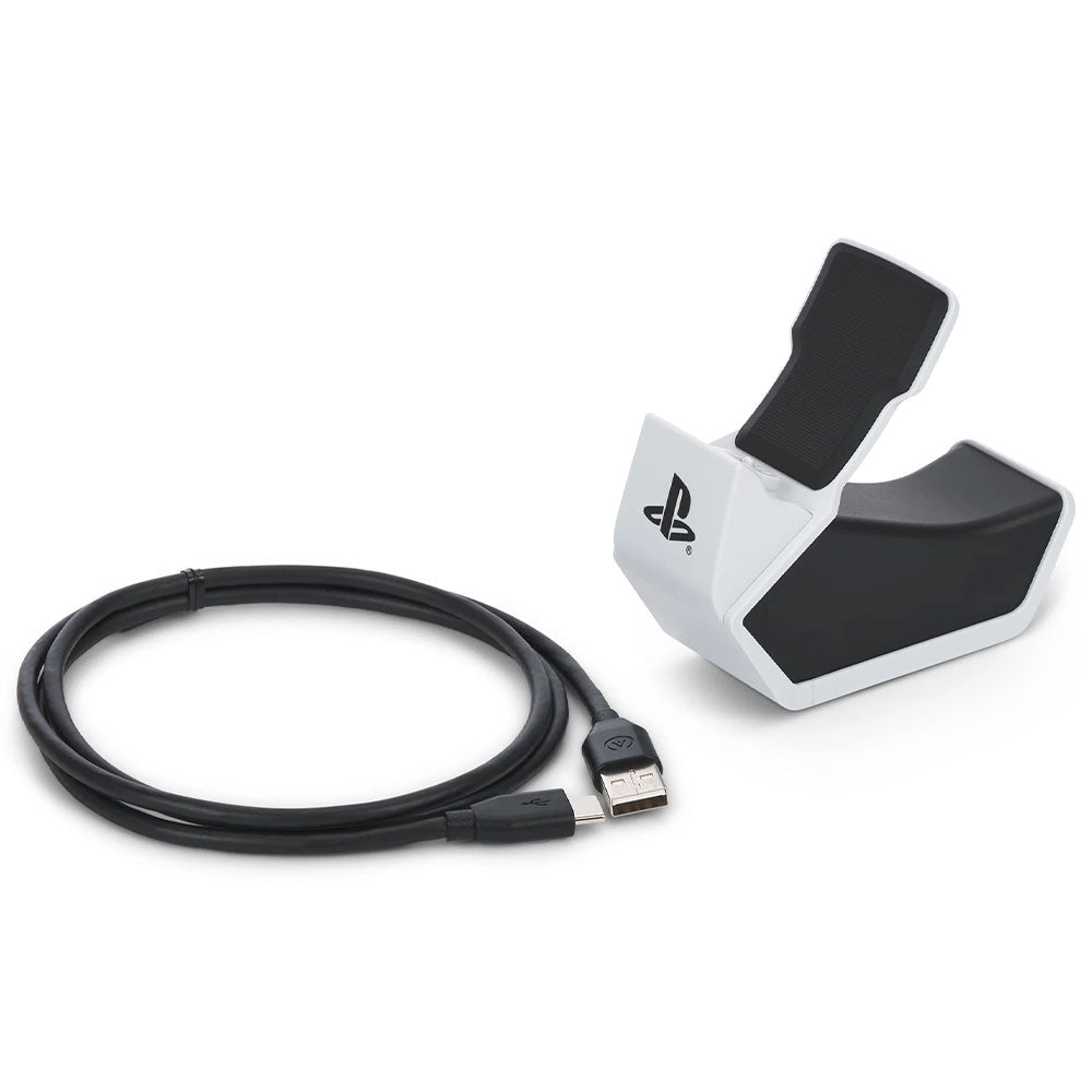 PowerA Solo DualSense Wireless Controllers Charging Station For PS5 - White