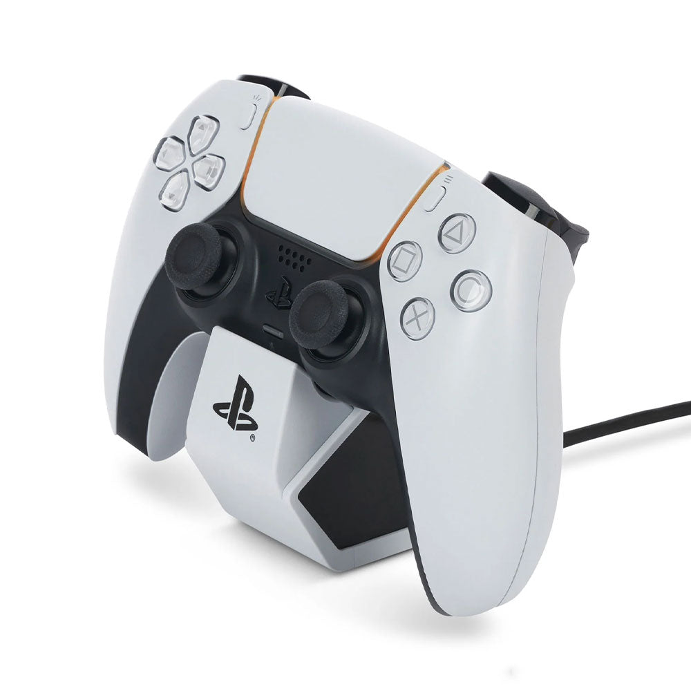 PowerA Solo DualSense Wireless Controllers Charging Station For PS5 - White