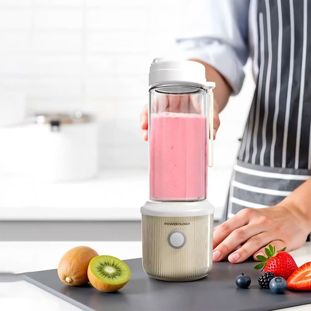 Powerology Press & Refresh Portable Blender PSM013WH 450ml 126W