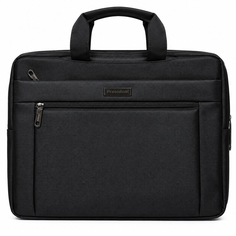 President 15.6 Inch Business Laptop Bag - Black