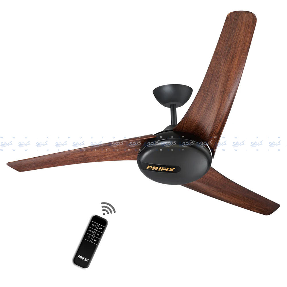 Prifix Ceiling Fan With Remote Jumbo CFJ-561 56 Inch - Brown