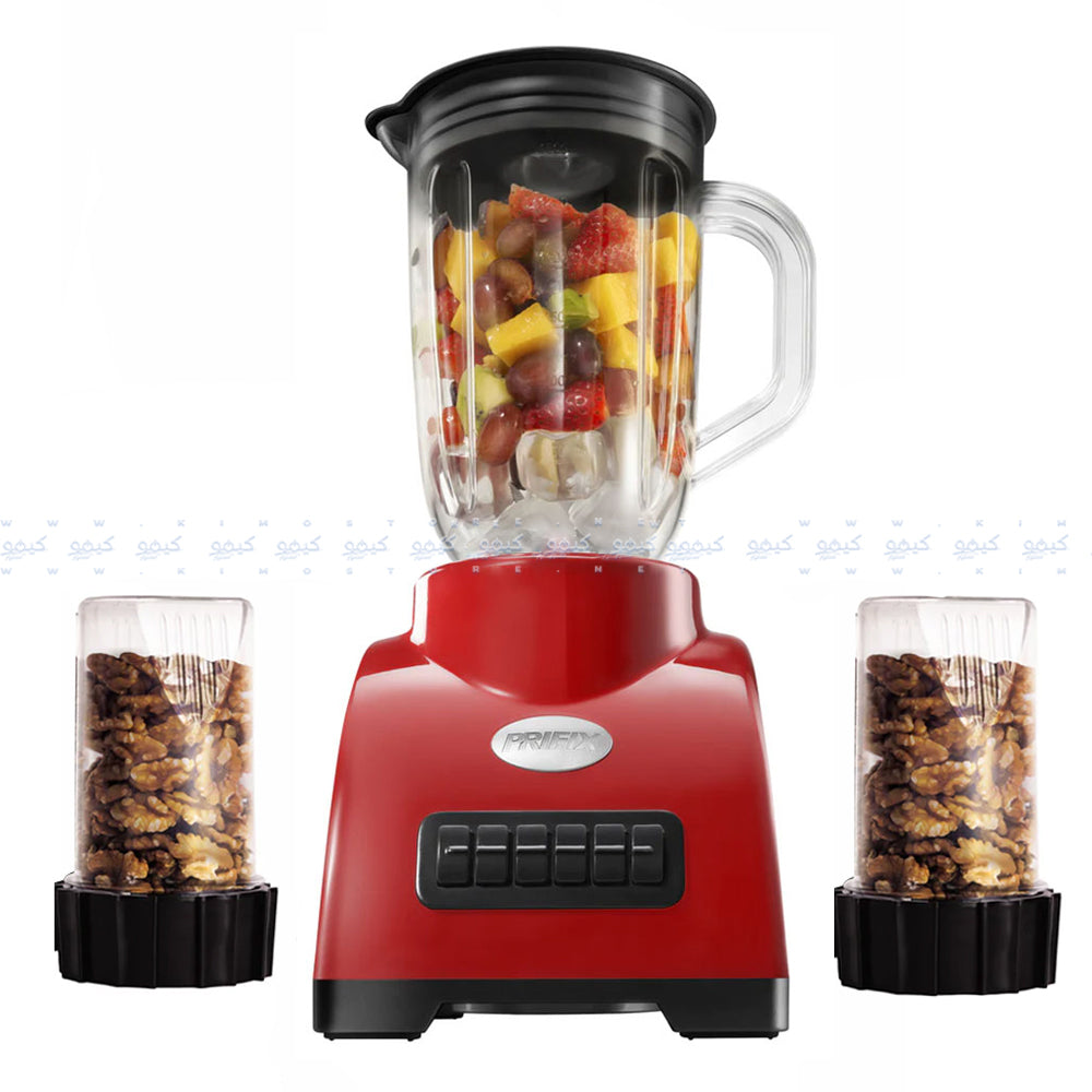 Prifix Chef Blender BC500 1.5L 450W - Red