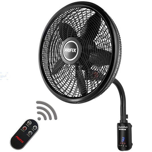 Prifix Wall Fan With Remote Jumbo WFJ-211 21 Inch