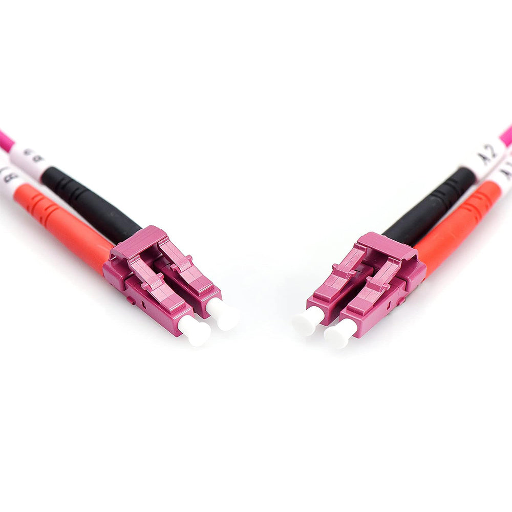 ProLink PL-LC-LC-OM4-3 Duplex OM4 F/O Jumper Cord 3m - Pink