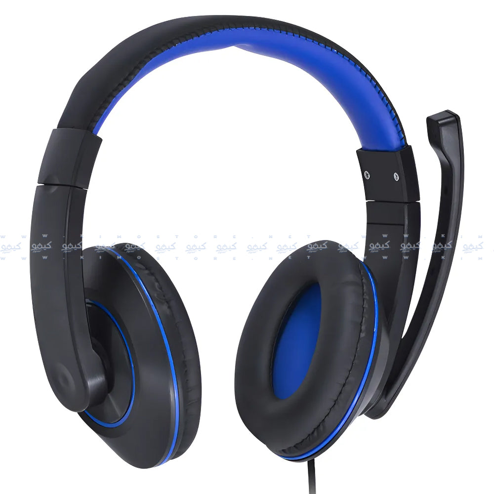 سماعة رأس جيمنج - أسود x أزرق