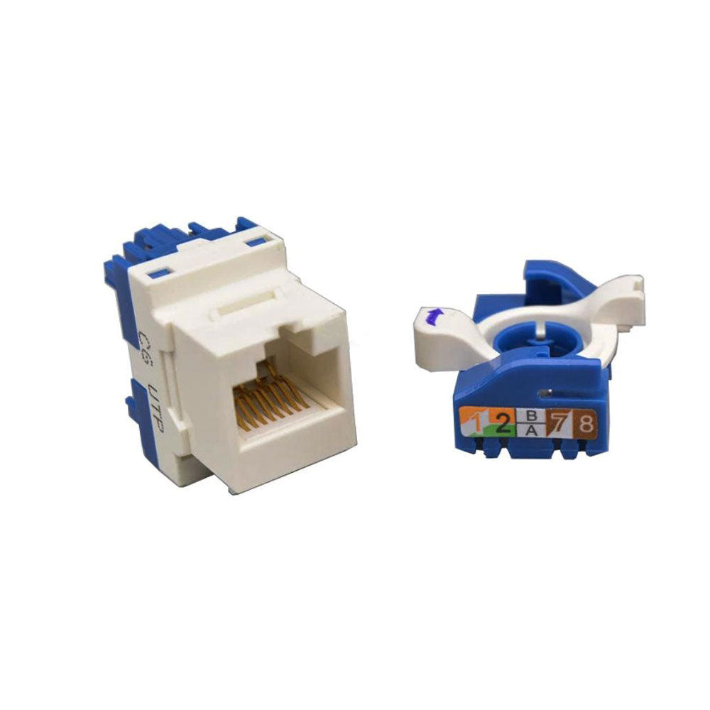 Prolink Rotating Module Keystone Cat6 UTP - Blue