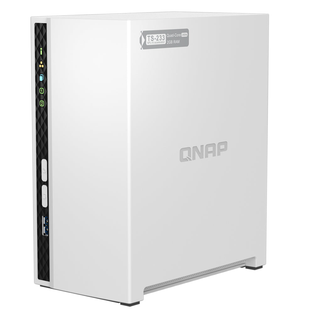 QNAP TS-233 2-bay NAS ホワイト　2025年8月購入 QNAP TS-233 NAS Personal Cloud Storage 2-Bay | Kimo STORE