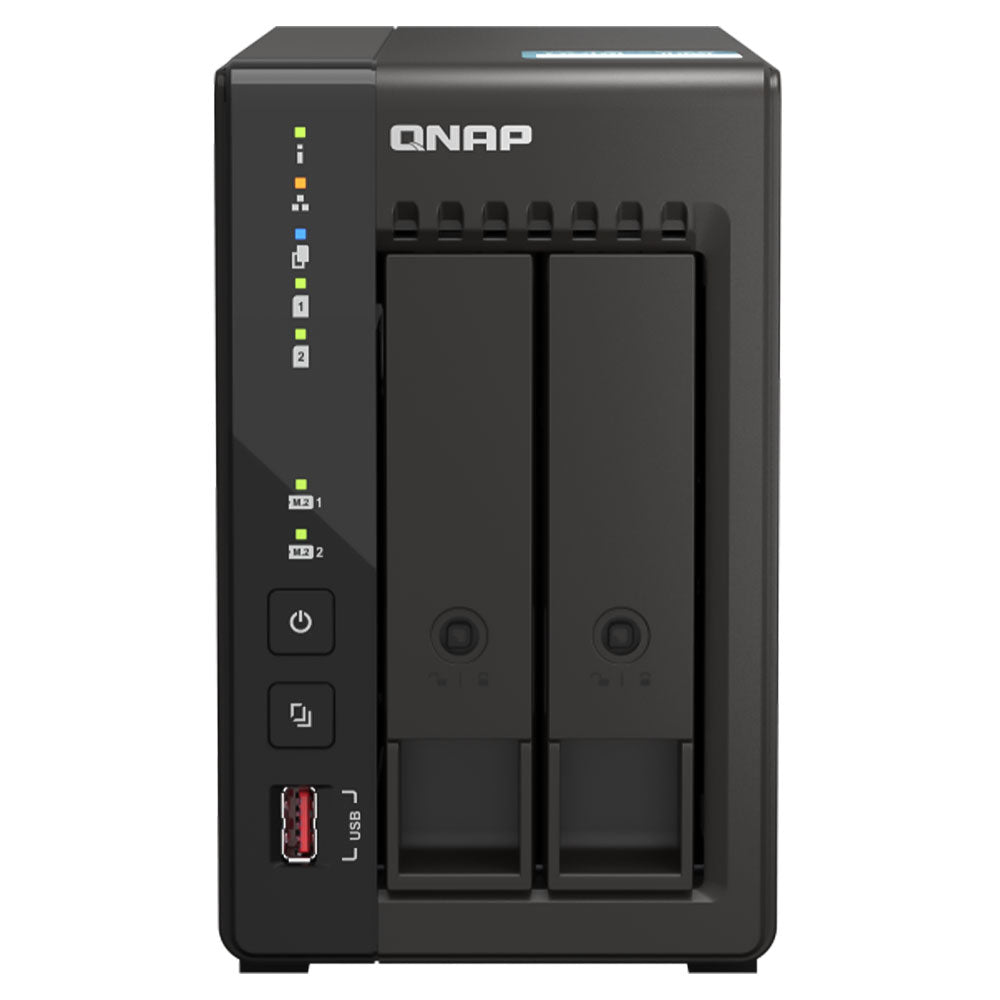 QNAP TS-253E 2-Bay Cloud Storage NAS Enclosure