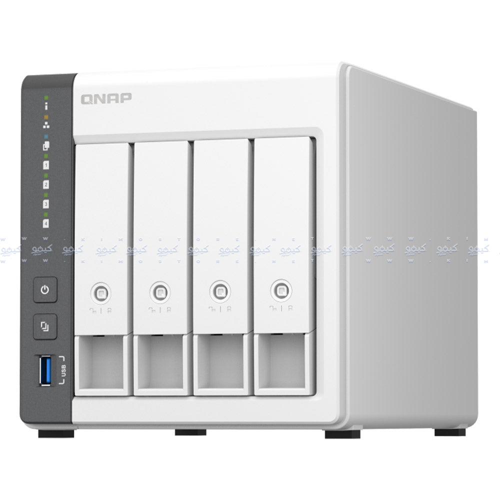 نظام تخزين NAS سحابي شبكي كيوناب TS-433 4-Bay
