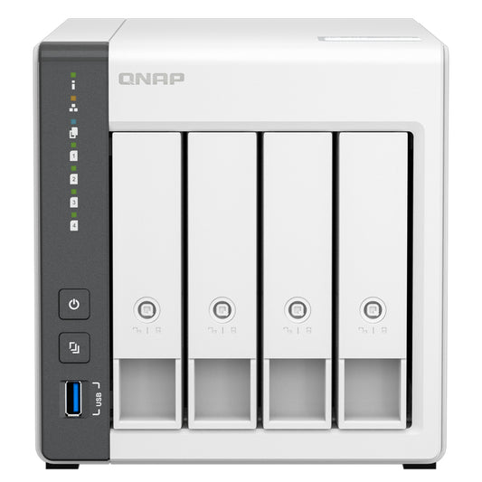 نظام تخزين NAS سحابي شبكي كيوناب TS-433 4-Bay