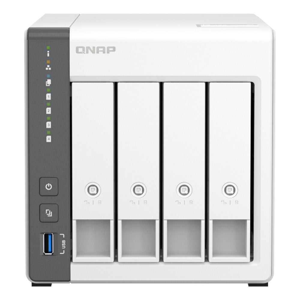 QNAP TS-433 4-Bay Cloud Storage NAS Enclosure