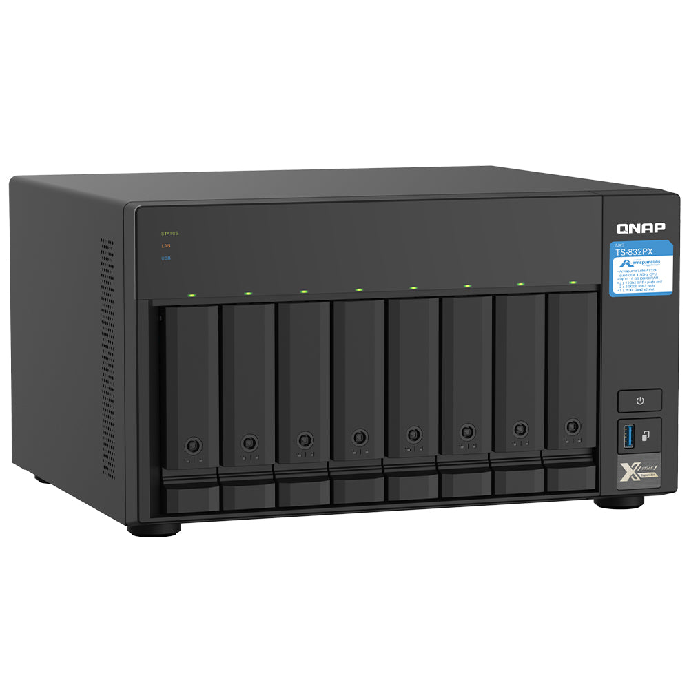 QNAP TS-832PX Cloud Storage NAS Enclosure