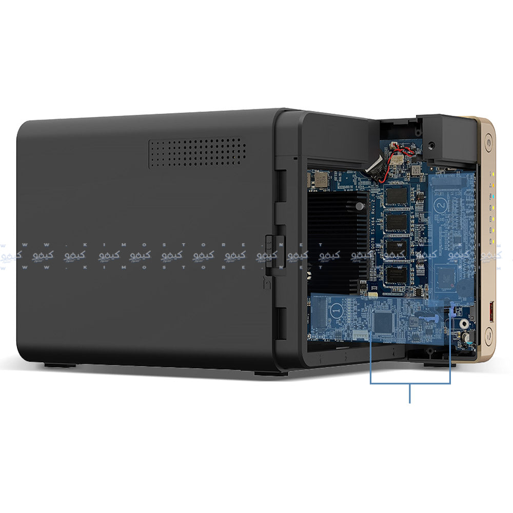 نظام تخزين NAS سحابي شبكي كيوناب TS-464-8G 4-Bay