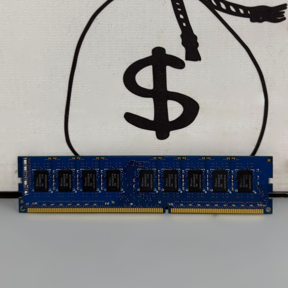 رام كمبيوتر ورك ستيشن 4 جيجابايت 12800E ميجاهرتز DDR3 PC3 (استعمال خارج)