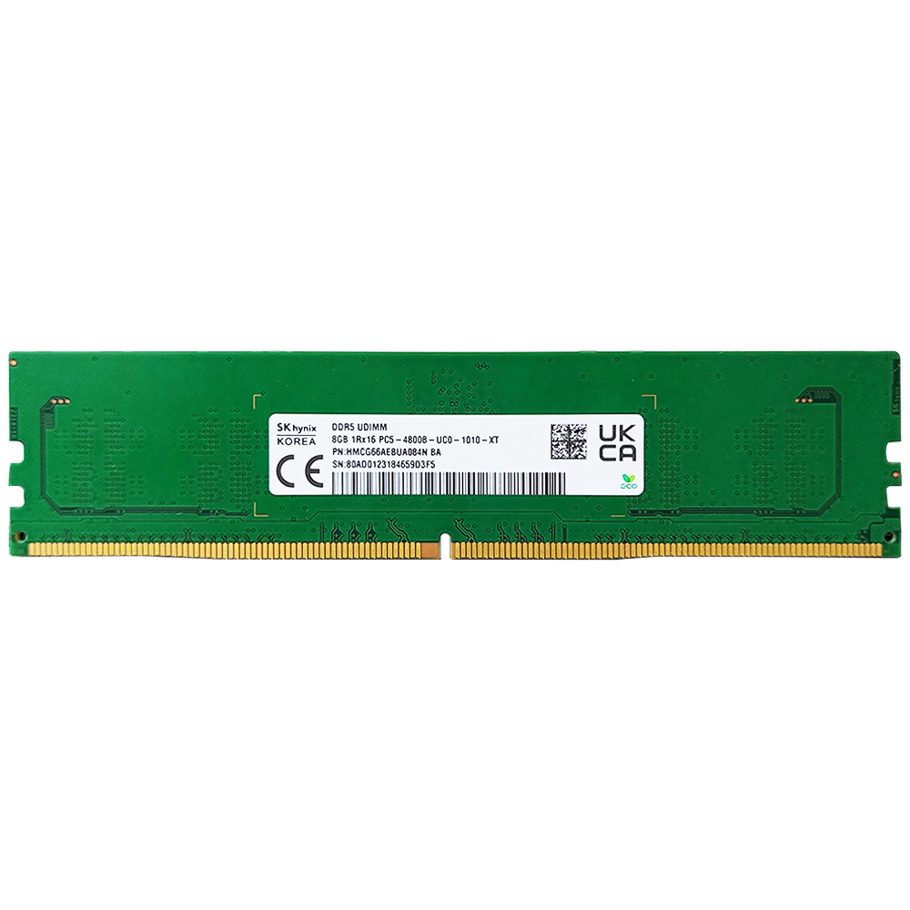 رام كمبيوتر 8 جيجابايت 4800B ميجاهرتز DDR5 (استعمال خارج)