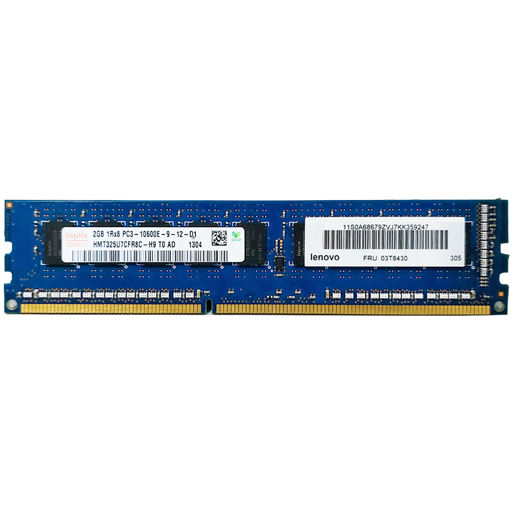 RAM For PC Workstation 2GB DDR3 PC3 10600MHz (Original Used)