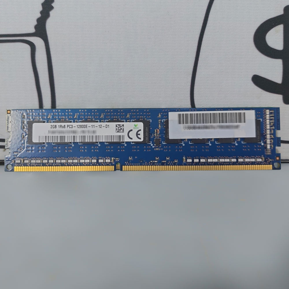 رام كمبيوتر ورك ستيشن 2 جيجابايت 12800 ميجاهرتز DDR3 PC3 (استعمال خارج)