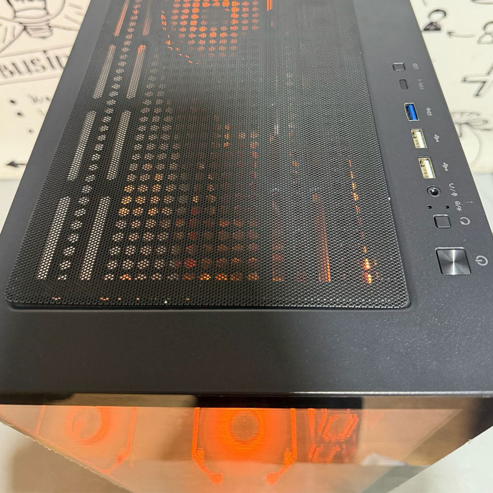 كيس ميد تاور رافال جيمينج MEGA PRIME RGB (إى إم دى رايزن 7-2700 - هارد PNY CS900 SSD 120GB - إم إس أى نفيديا جيفورس RTX 2060 6GB GDDR6 - مازربورد جيجابايت GA-A320M-H - باورسبلاى Super Flower SF-600R12N Power Supply 600W) تجميعة استعمال