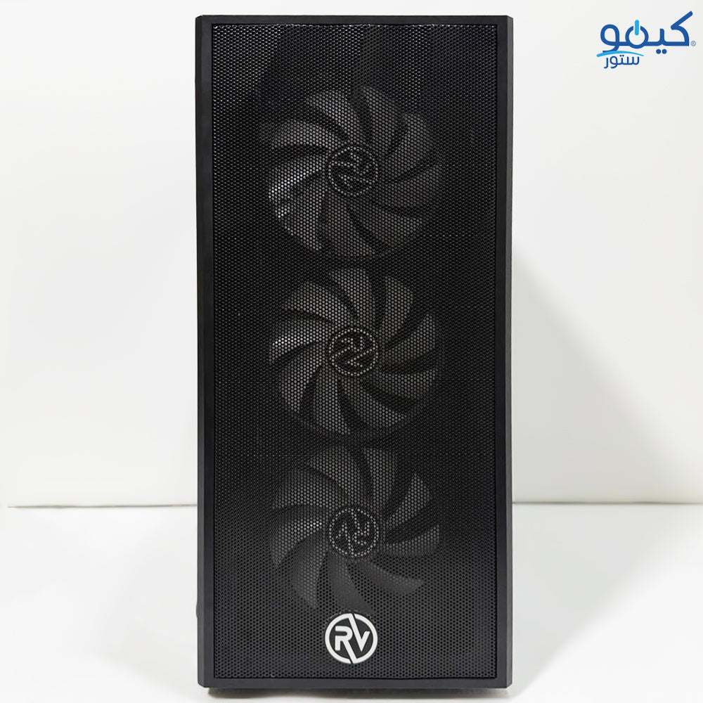 Raval ARGB Gaming Tower Case RGB (Intel Core i5-12490F - 16GB Ram - Nvme 512GB - Nvidia RTX 2070 8G - M.B H610M - Power Supply 650W) Ready PC (Used)