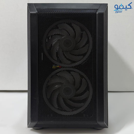 كيس ميد تاور جيمينج RGB (اى إم دى رايزن 7-2700 - هارد SSD 120GB - زوتاك نفيديا GTX 970 4GB DDR5 - مازربورد جيجابايت A320H - باورسبلاى 500W) تجميعة استعمال