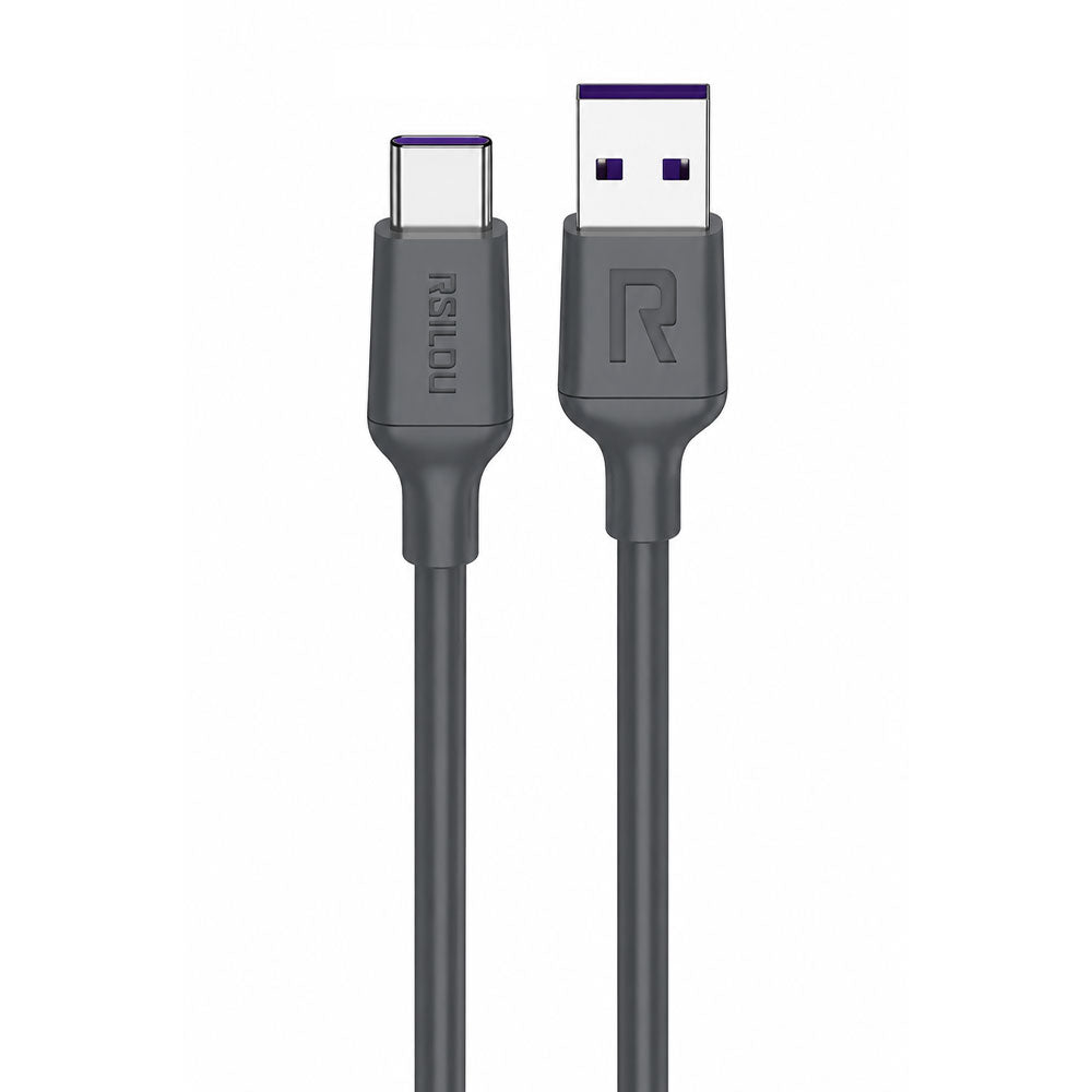 RSILOU R2029-001 USB To Type-C Cable 120W Fast Charging 1.2m - Black