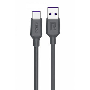 RSILOU R2029-001 USB To Type-C Cable 120W Fast Charging 1.2m - Black