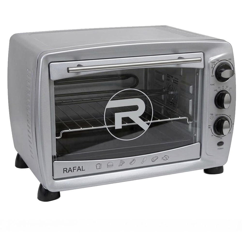 Rafal Electric Oven With Grill 45L 2000W - Sliver