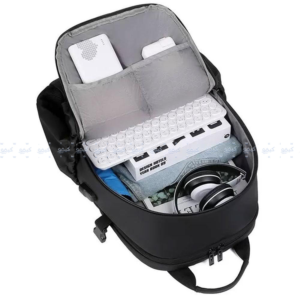 Rahala 2204 Laptop Backpack - Black