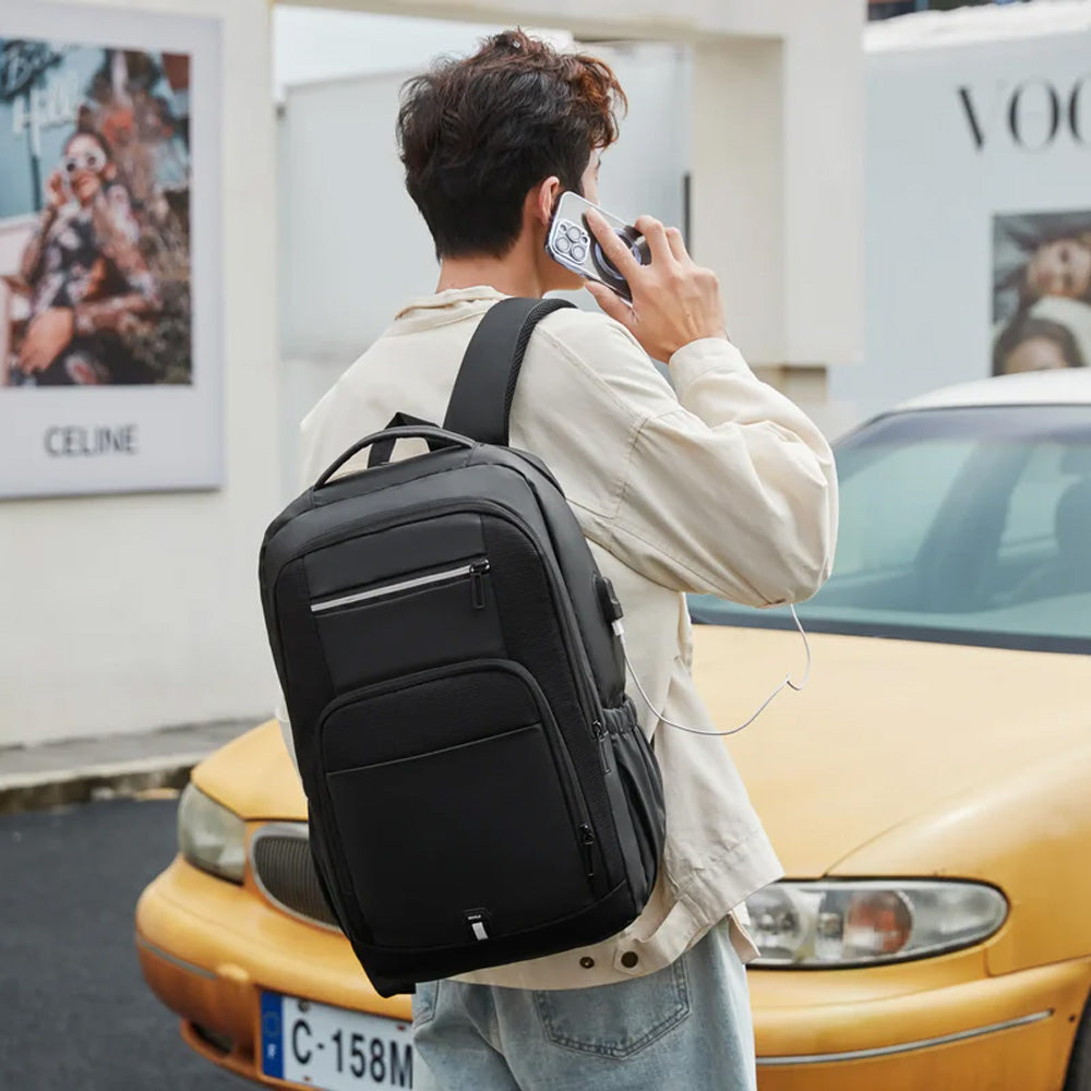 Rahala 2215 Laptop Backpack - Black