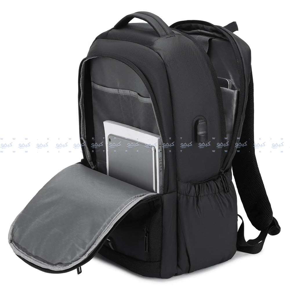 Rahala 2215 Laptop Backpack - Black
