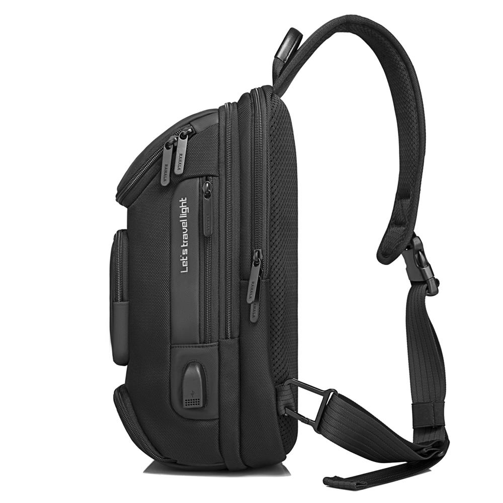 حقيبة رحالة 7086 Crossbody - اسود