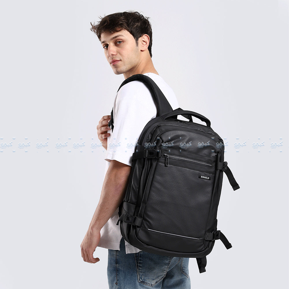 شنطة لاب توب ظهر رحالة EF91M 15.6 بوصة - اسود