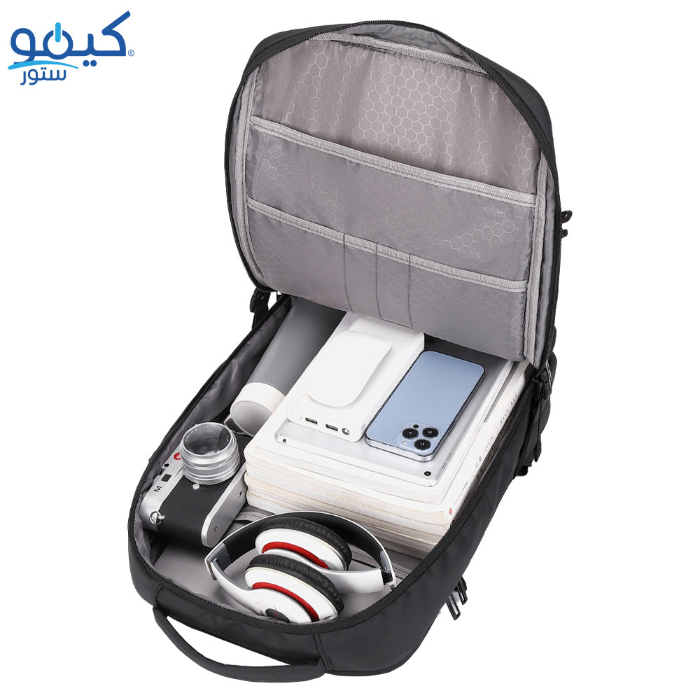 شنطة لاب توب ظهر رحالة RAL-2026 - أسود