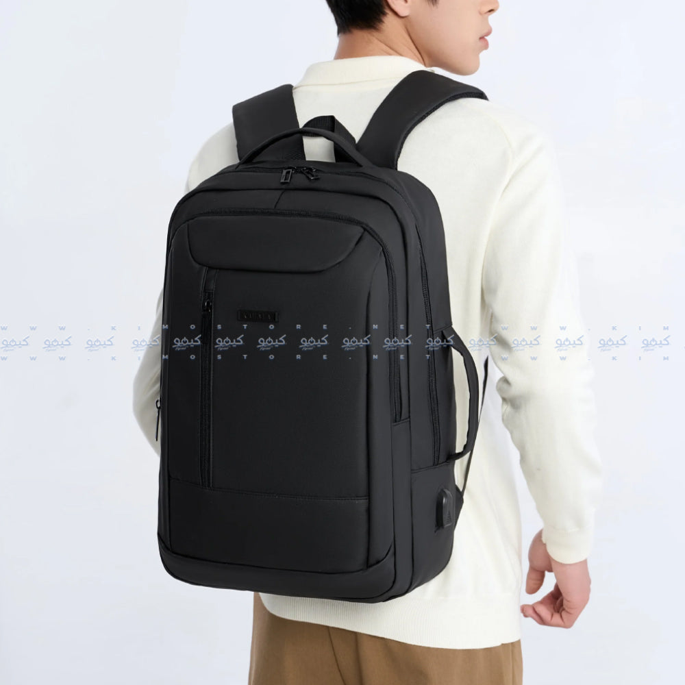 Rahala RAL-808 Laptop Backpack - Black