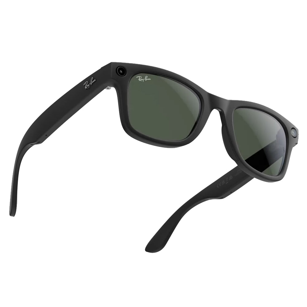 نظارة شمسية راي بان ميتا سمارت Wayfarer RW4008 - أسود مطفى