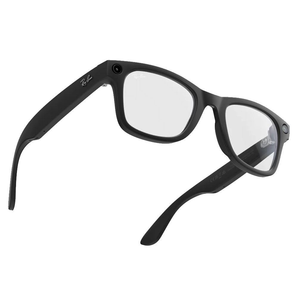 نظارة شمسية راي بان ميتا سمارت Wayfarer RW4008 - أسود مطفى