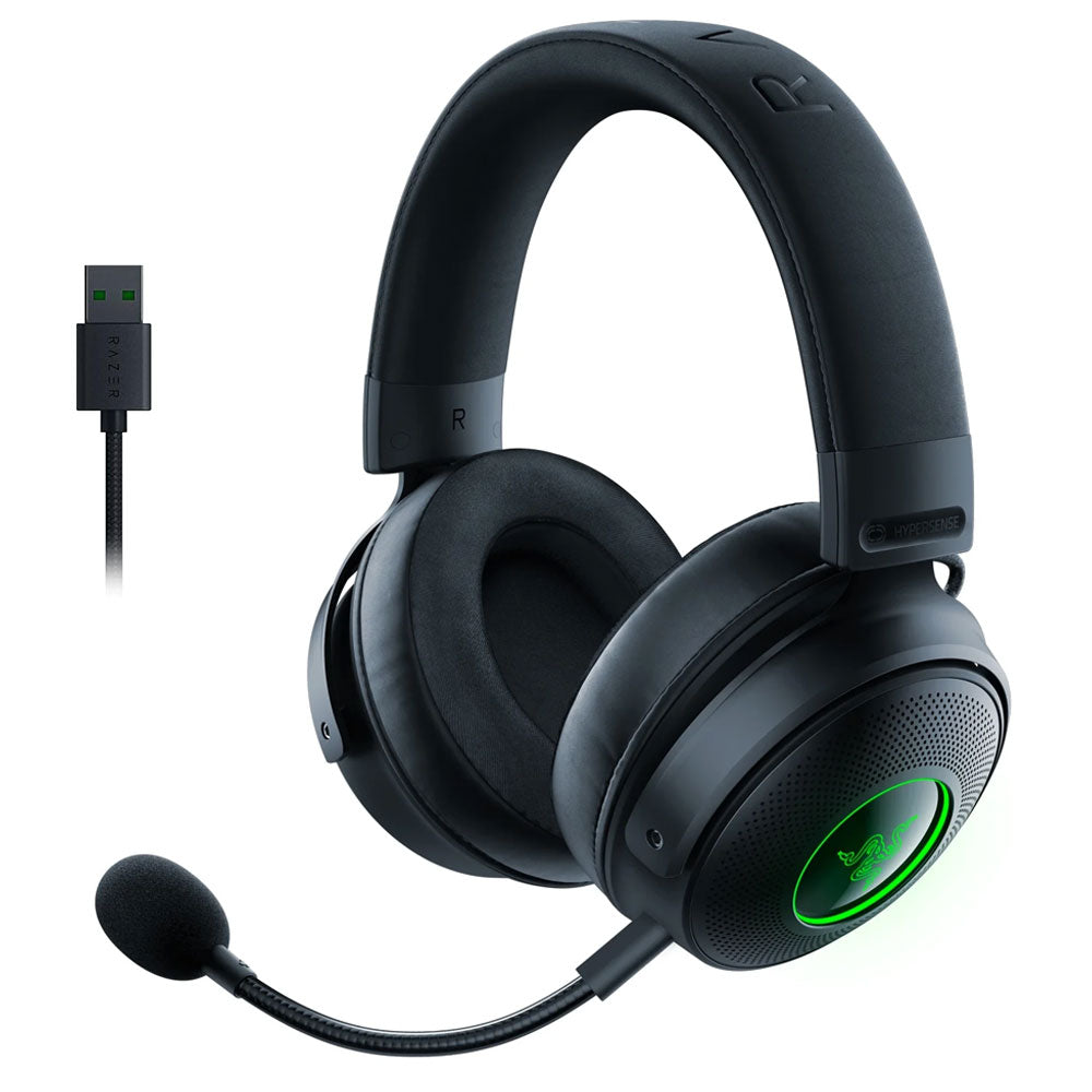 Razer Kraken V3 RGB Gaming Headset 7.1 Surround Sound With Noise-Cancelling Mic - Black