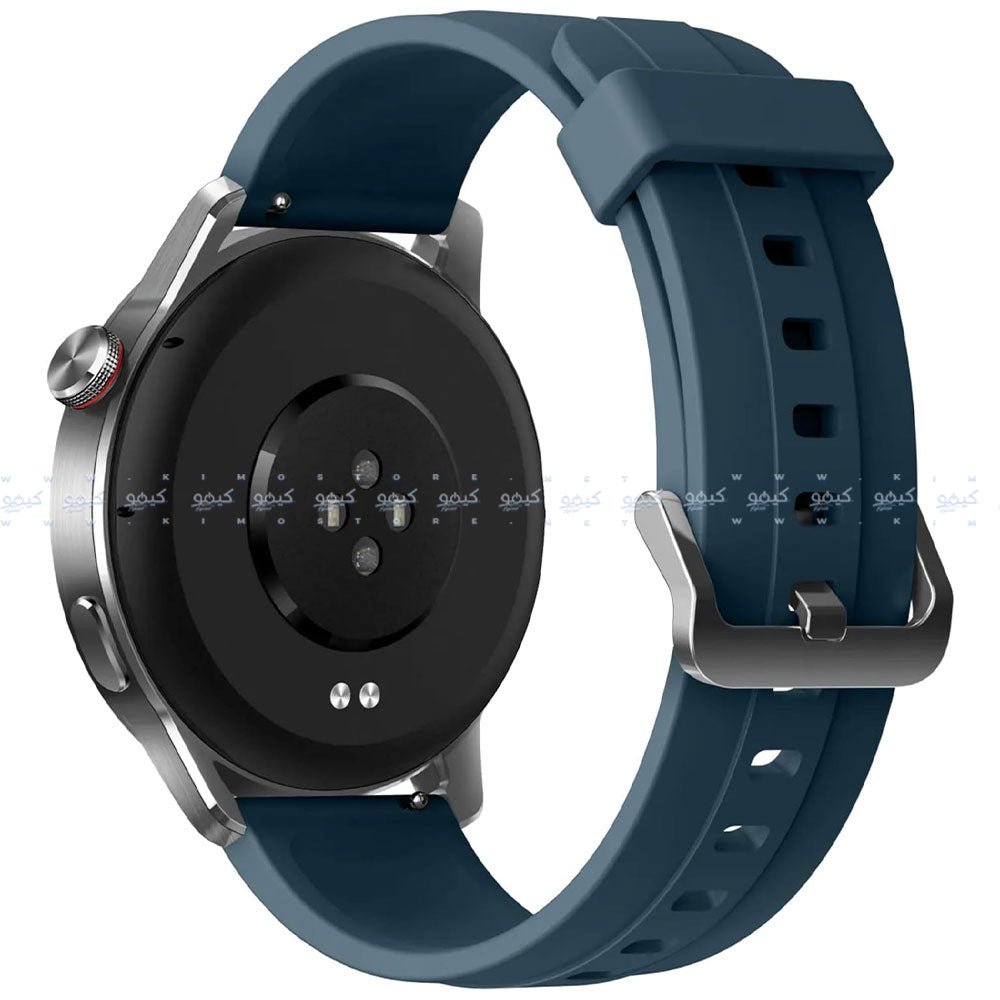 Realme Watch S2 RMW2401 Smart Watch Silver Case With Ocean Silver Silicone Strap