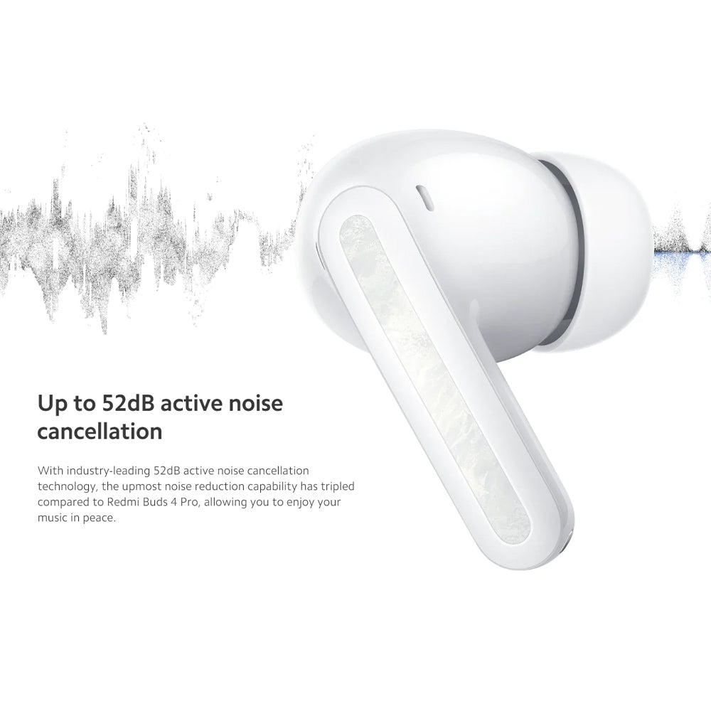 Redmi Buds 5 Pro Earbuds - Moonlight White
