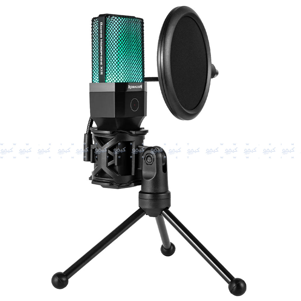 ميكروفون ريدراجون سلكي RGB جيمنج Adne GM212