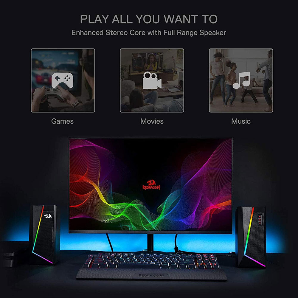 سبيكر ريدراجون Anvil GS520 2.0 RGB