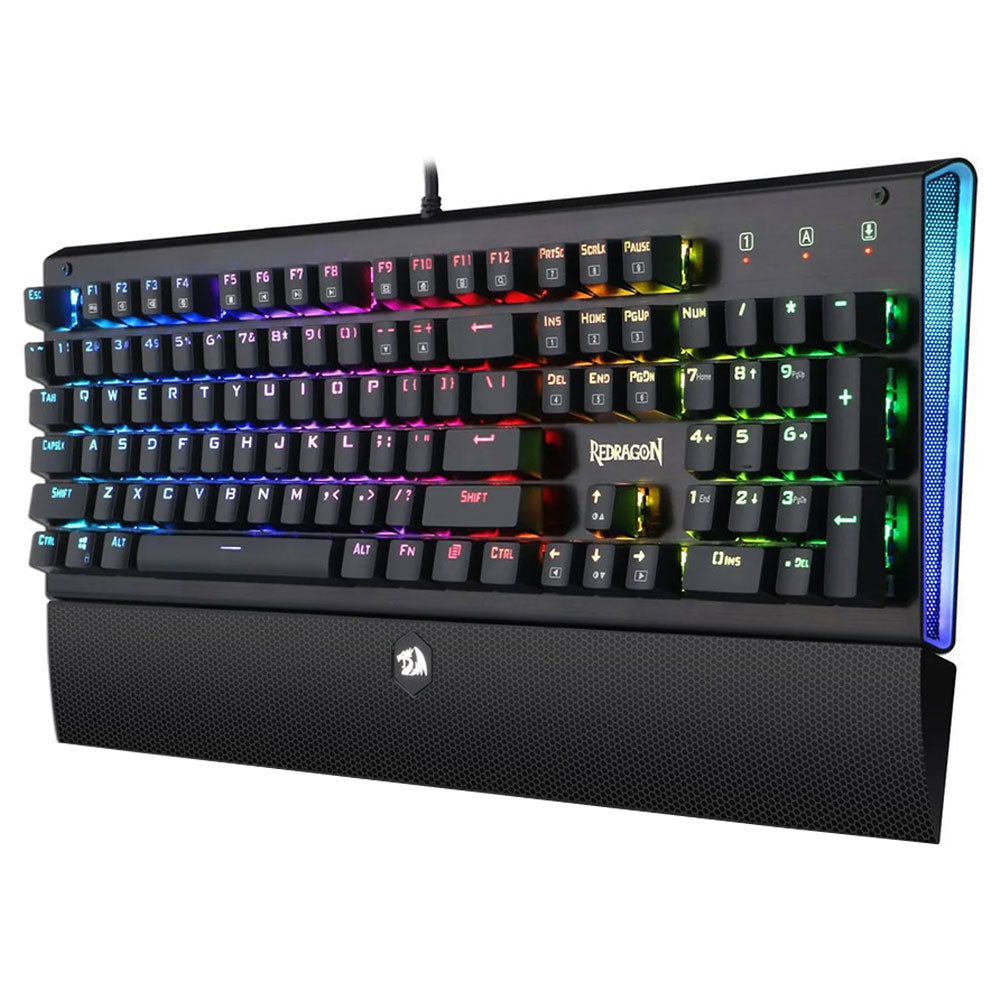 Redragon Aryaman K569 Blue Switch Wired RGB Gaming Keyboard English & Arabic
