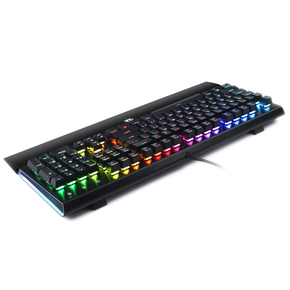 Redragon Aryaman K569 Blue Switch Wired RGB Gaming Keyboard English & Arabic
