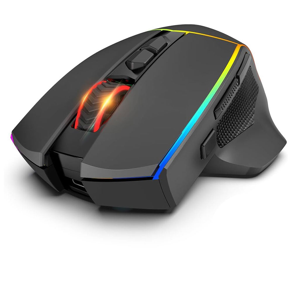 Redragon Axe Pro M814 Triple Mode Bluetooth Wireless & Wired RGB Gaming Mouse 8000Dpi