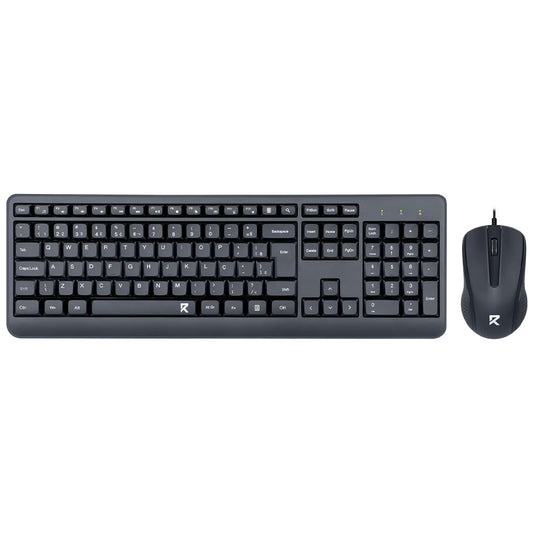 Redragon BS-7092 Wired Keyboard + Mouse Combo English & Arabic