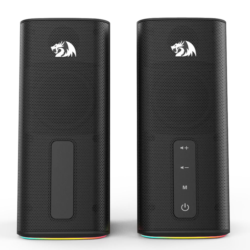 سبيكر ريدراجون جيمنج Connie GS814 RGB 2.0 - اسود